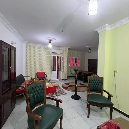 Shkh 180 Meter: Nile View Apartment with Full Amenities Al Mansurah Exterior photo